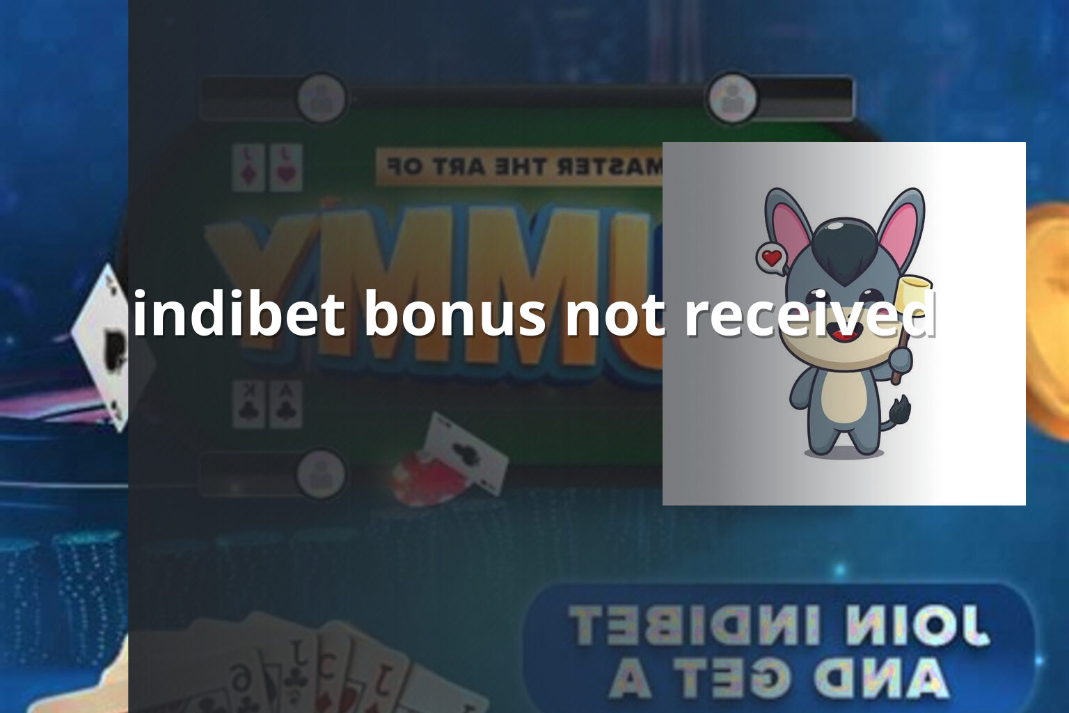 indibet bonus not received - gaming_brand