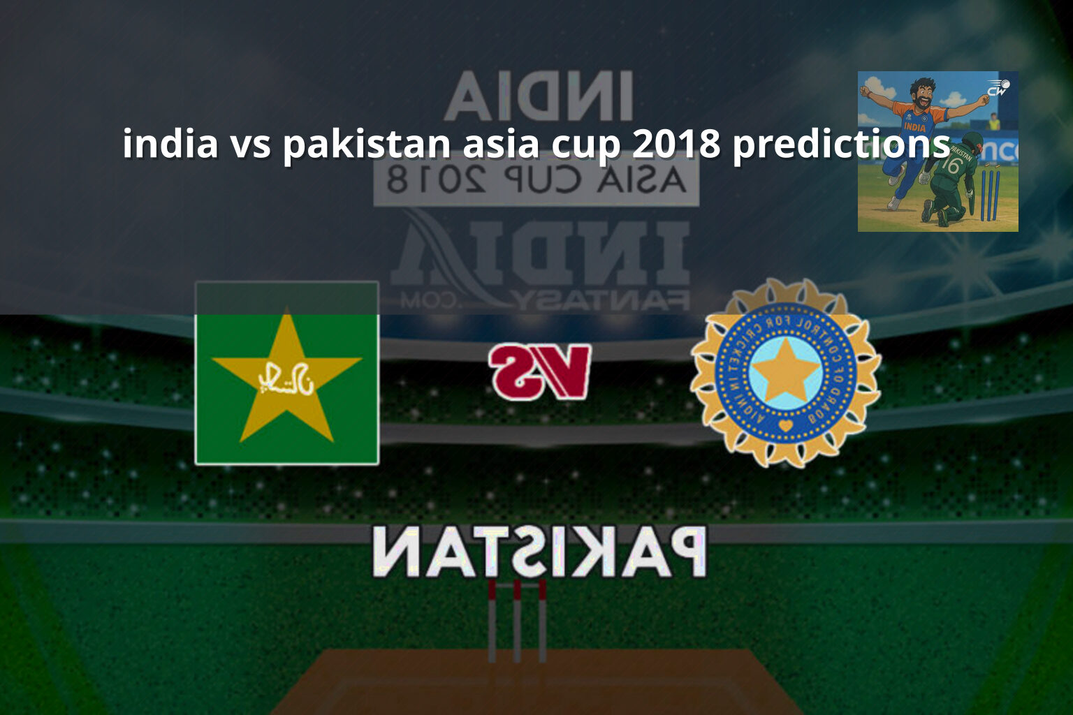 india vs pakistan asia cup 2018 predictions - sportsbook