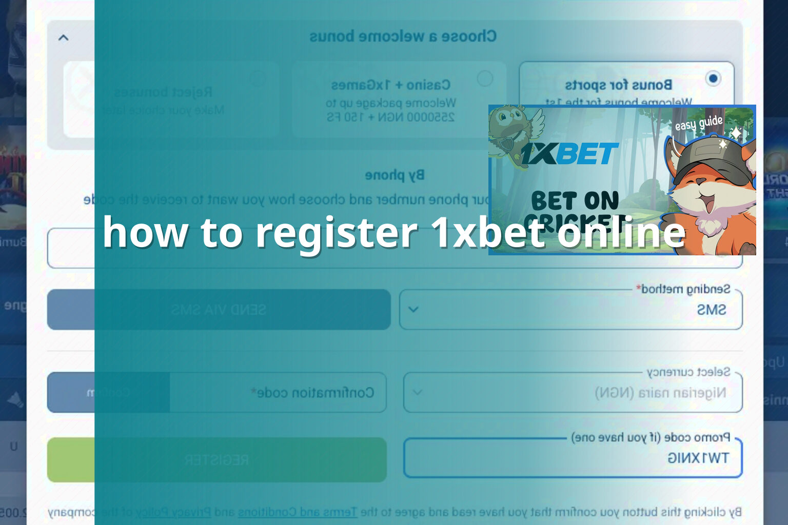 how to register 1xbet online - gaming_brand