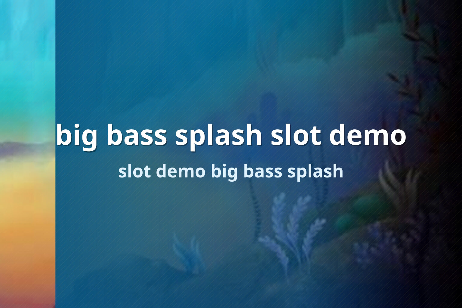 big bass splash slot demo slot demo big bass splash