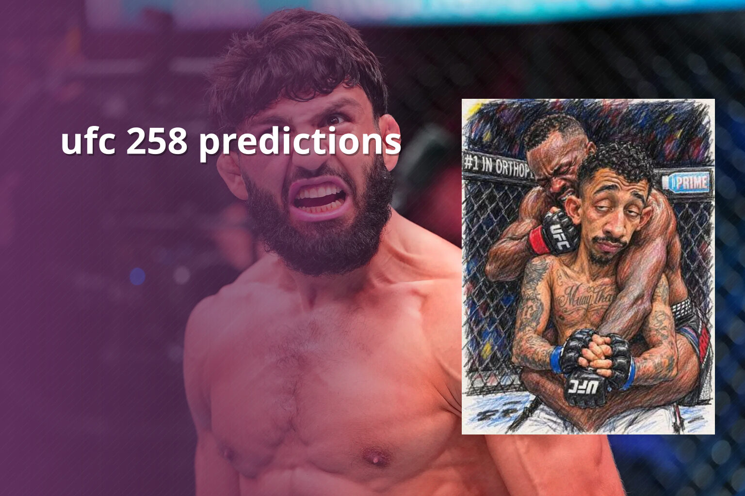 ufc 258 predictions - sportsbook