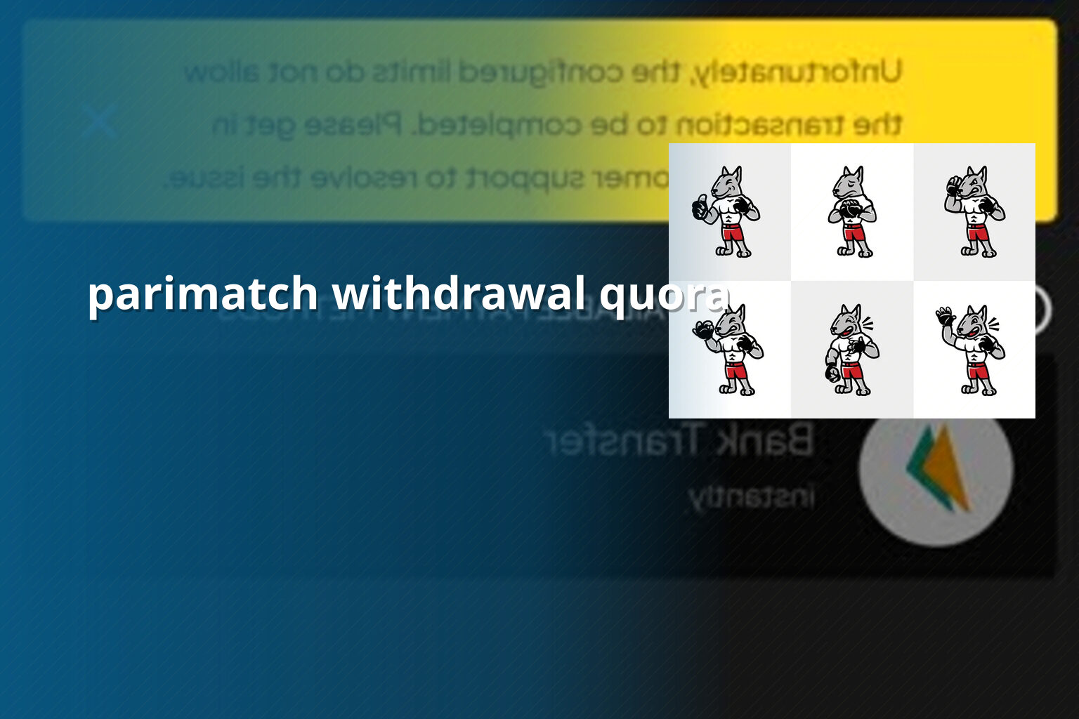 parimatch withdrawal quora - gaming_brand