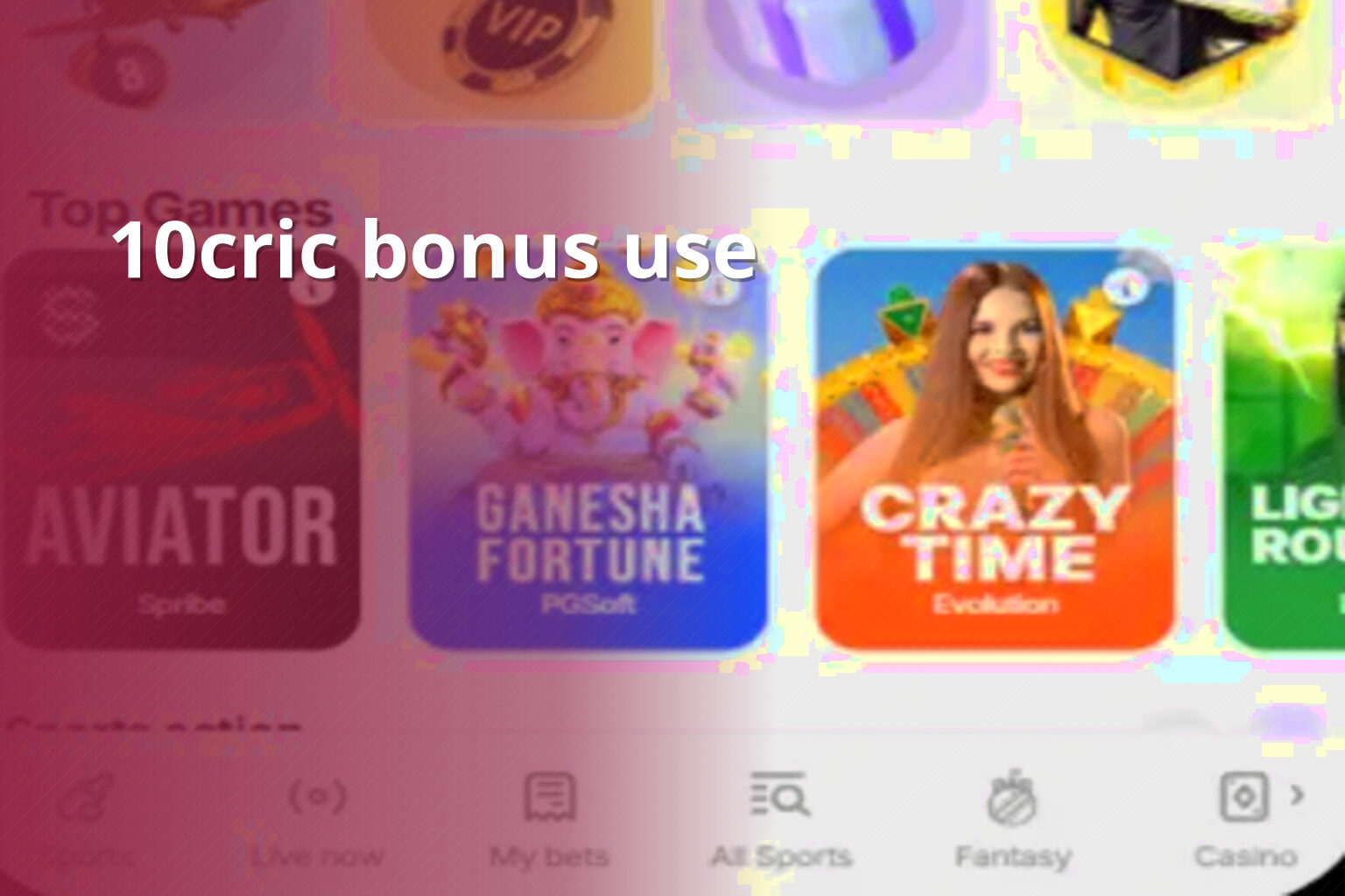 10cric bonus use - gaming_brand