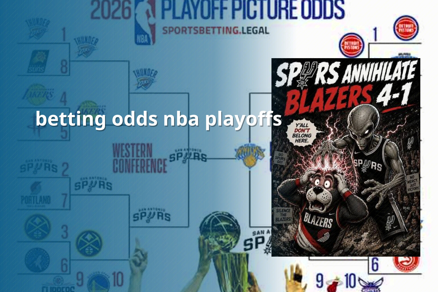 betting odds nba playoffs - sportsbook