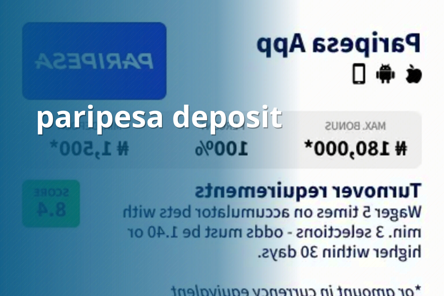paripesa deposit - gaming_brand