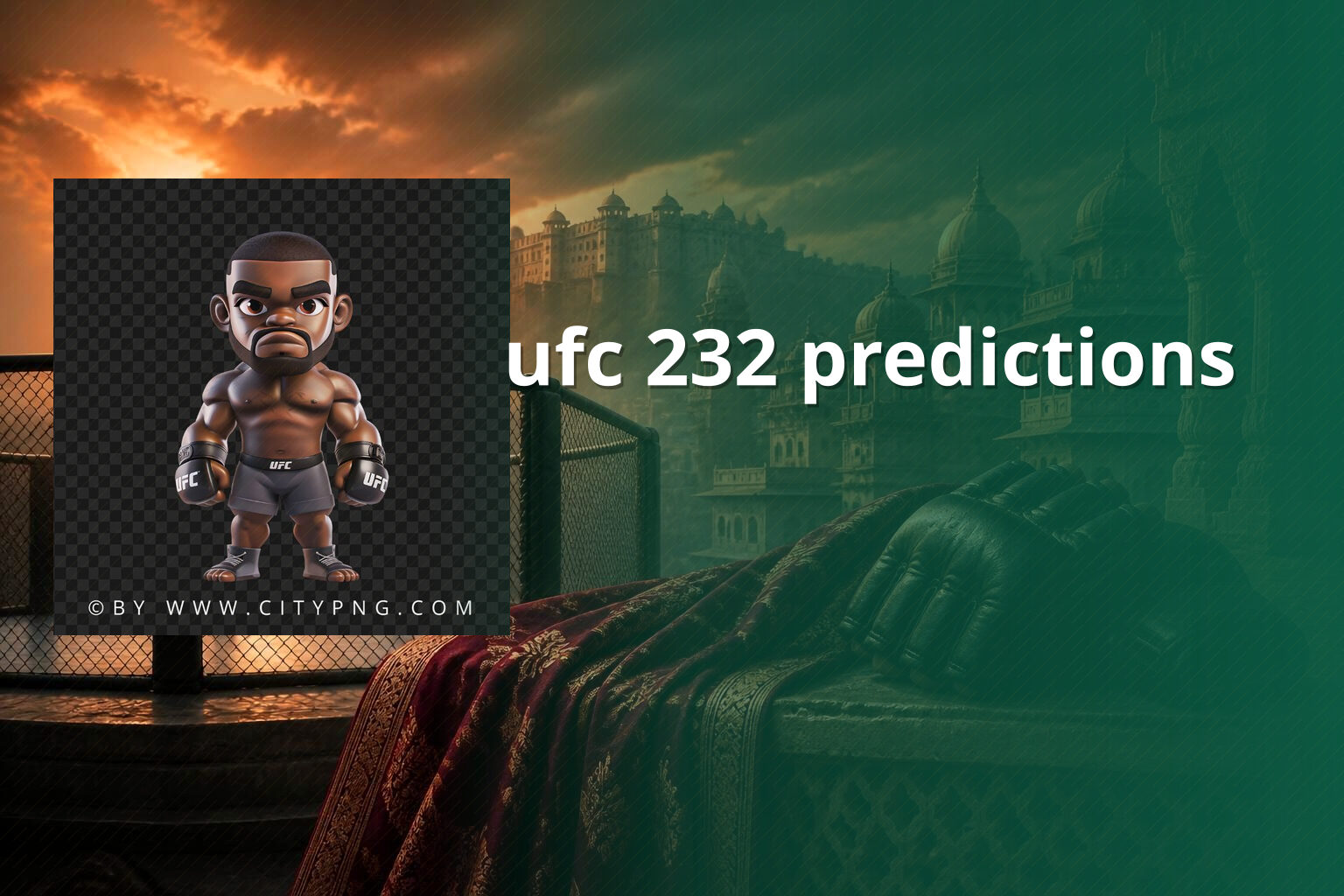 ufc 232 predictions - sportsbook