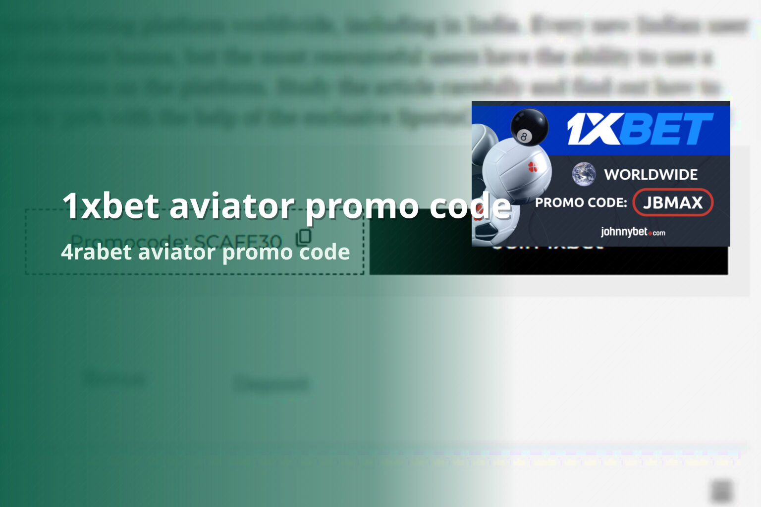 1xbet aviator promo code - gaming_brand
