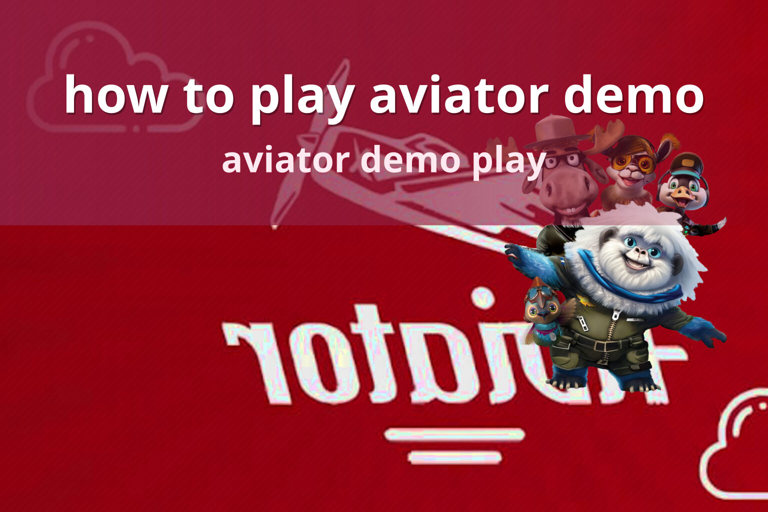 how to play aviator demo - crash_games