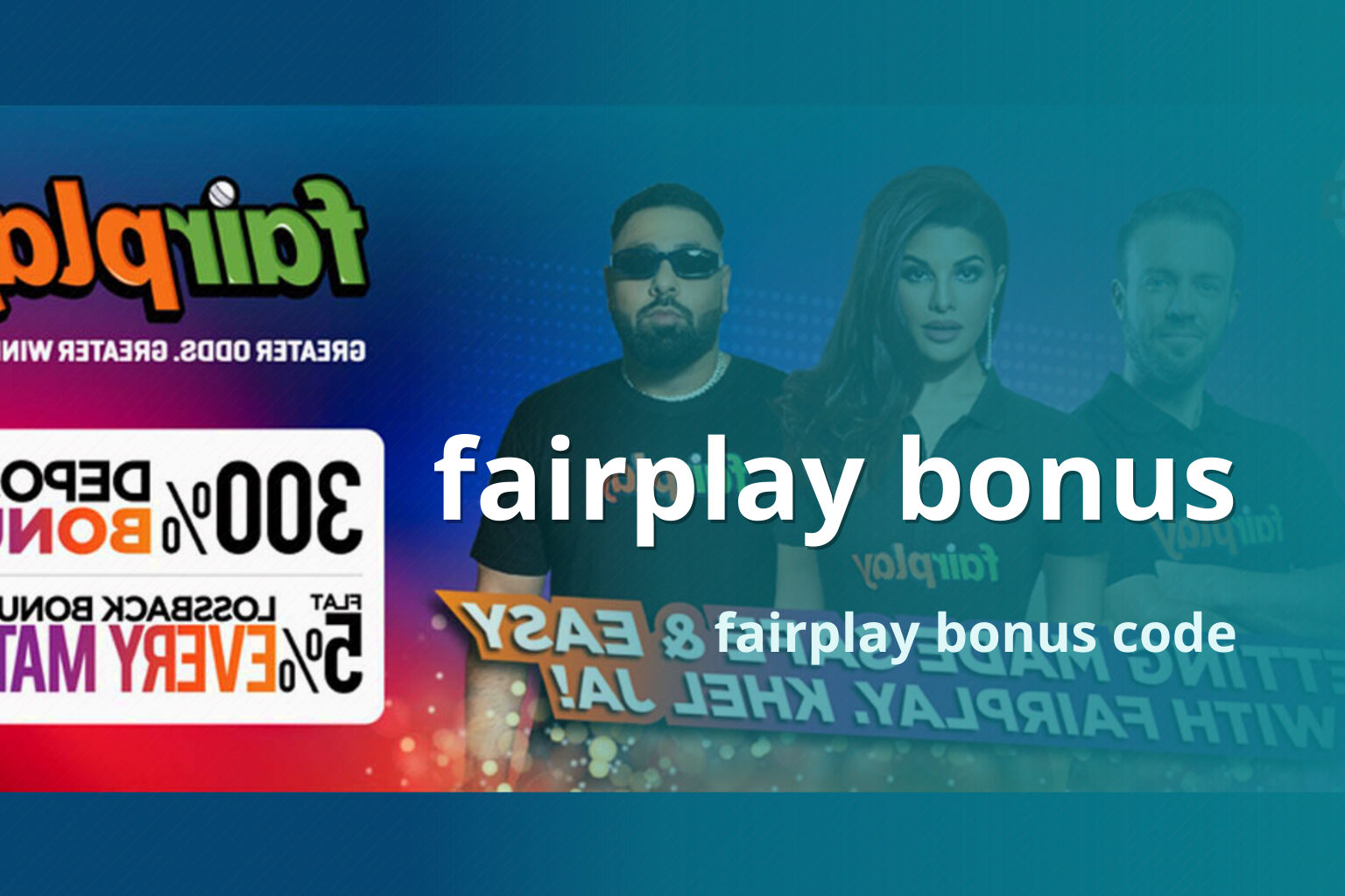 fairplay bonus fairplay bonus code