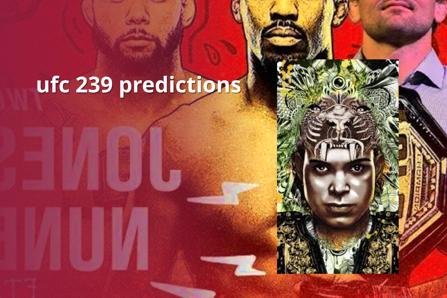 ufc 239 predictions - sportsbook