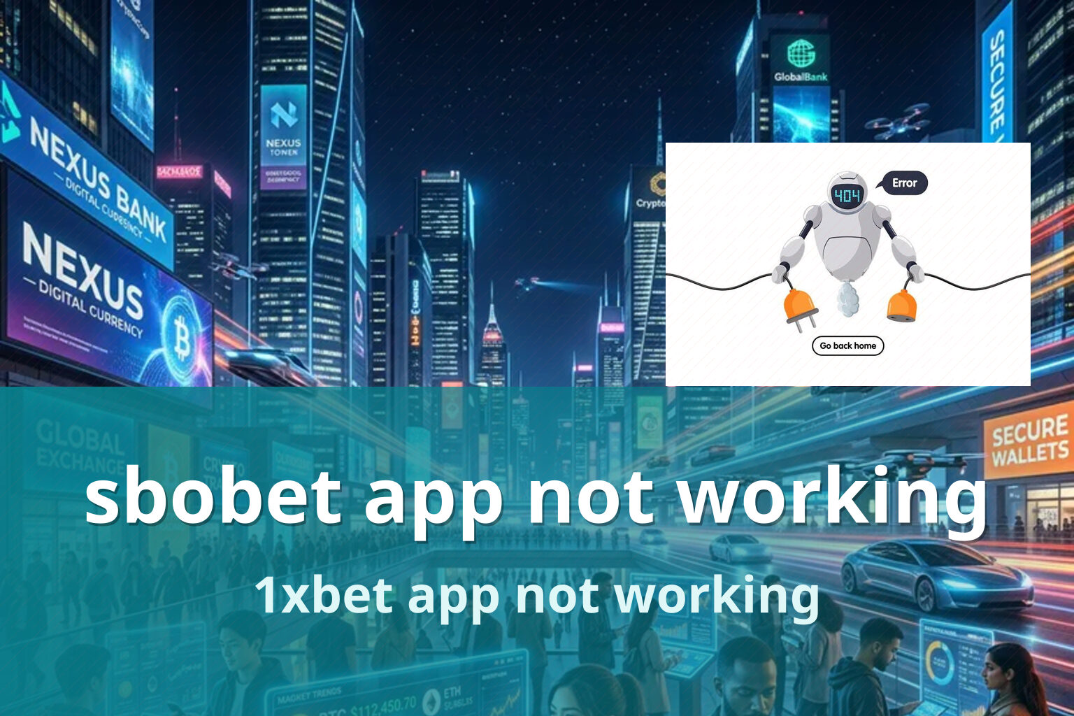 sbobet app not working 1xbet app not working