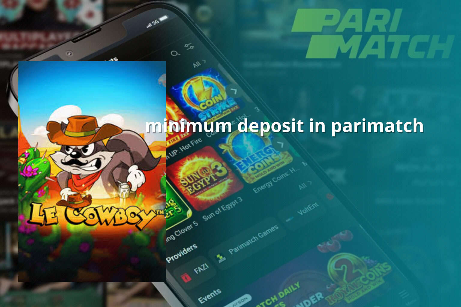 minimum deposit in parimatch - gaming_brand