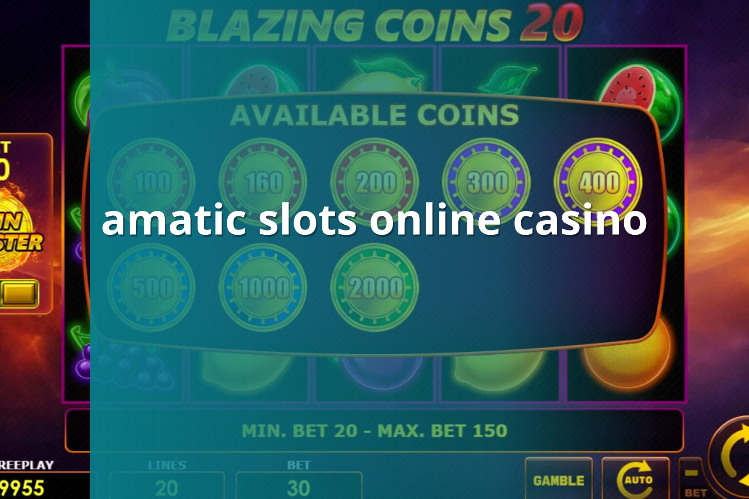 amatic slots online casino - slots