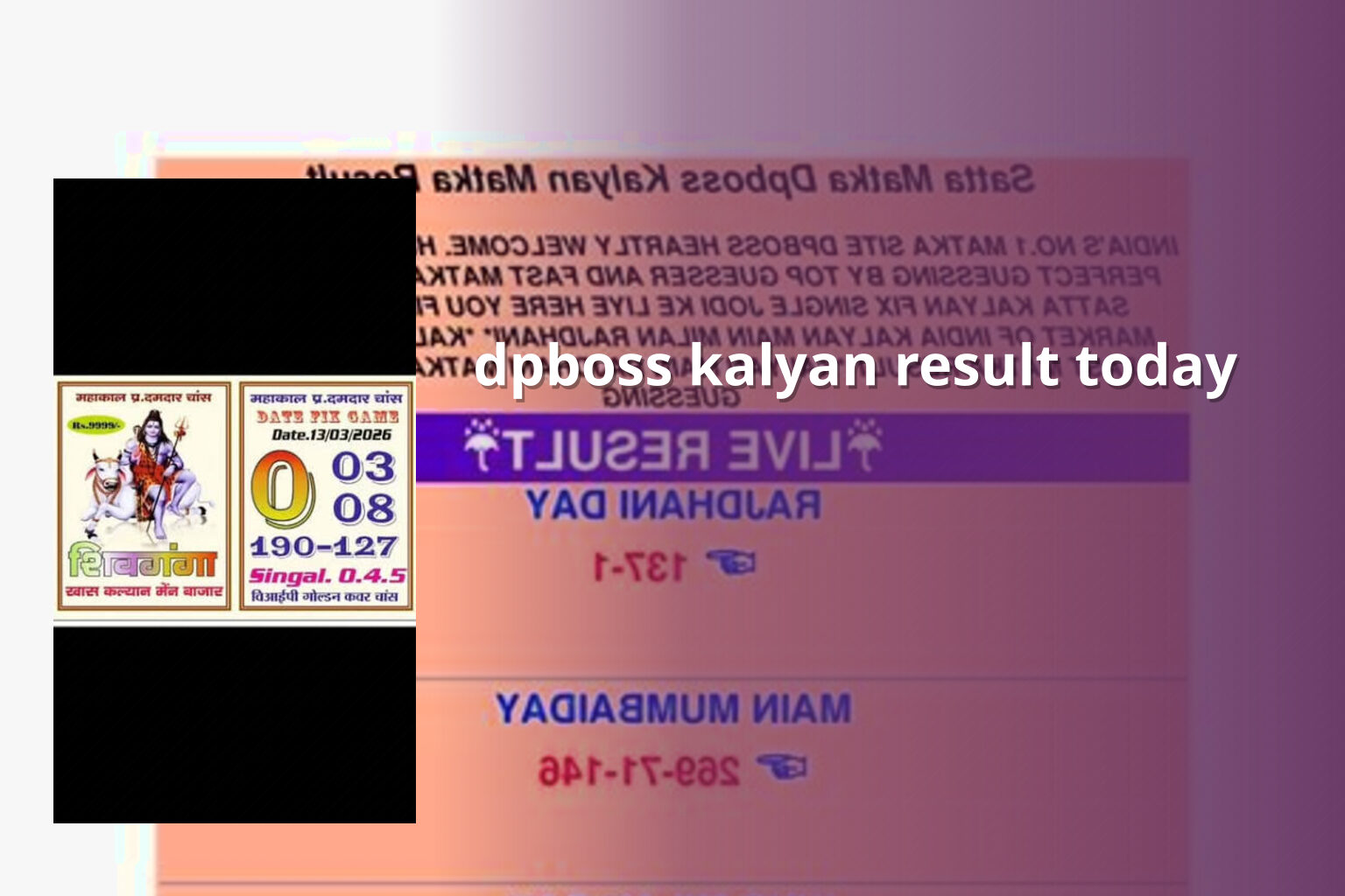 dpboss kalyan result today - matka_satta