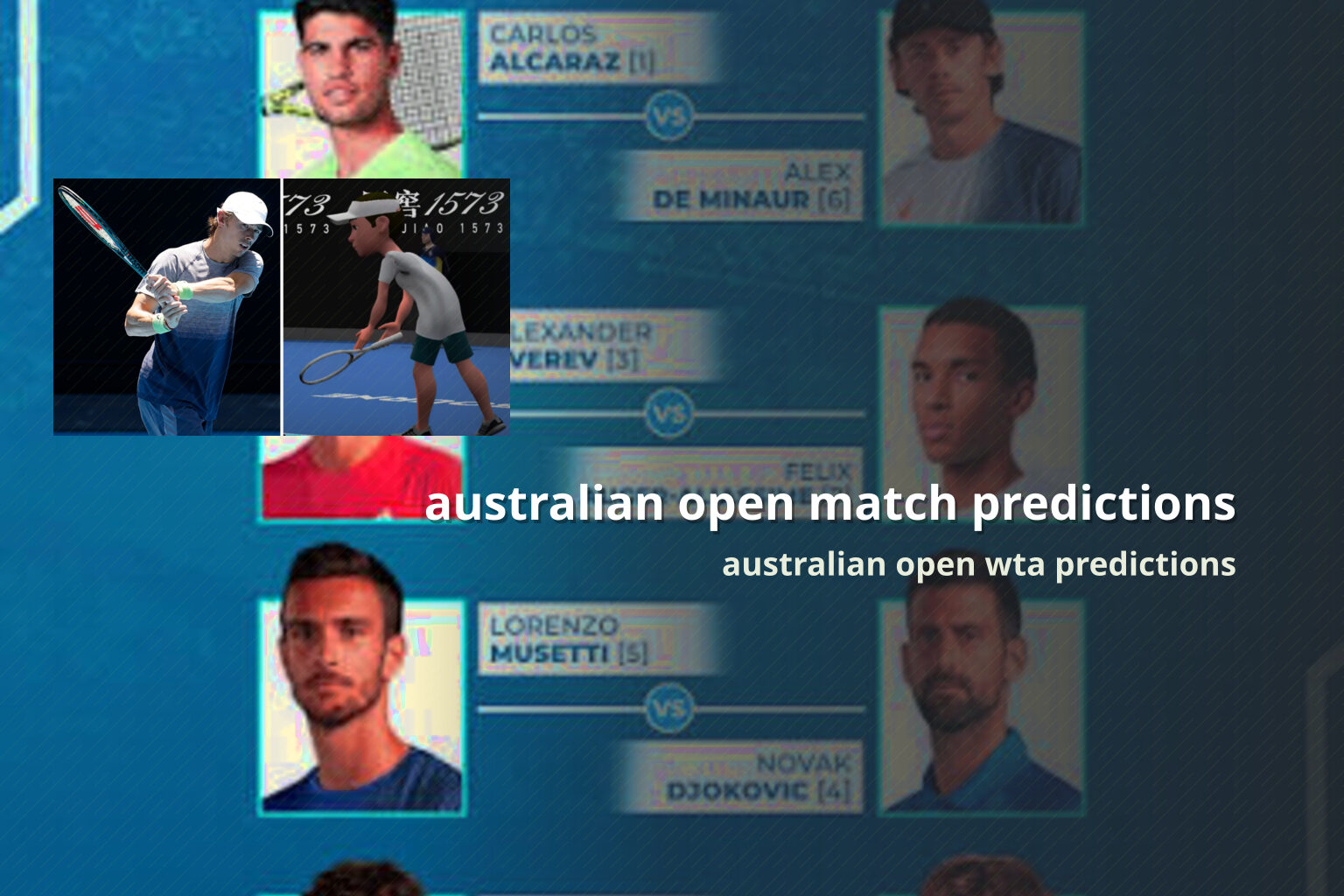 australian open match predictions australian open wta predictions