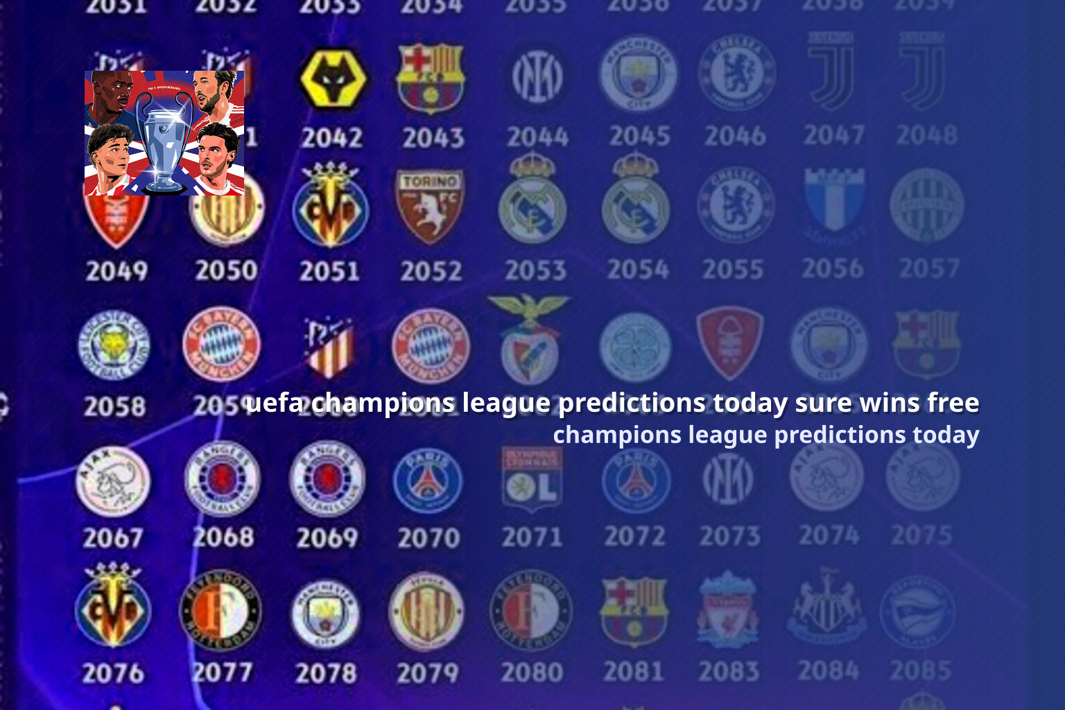 uefa champions league predictions today sure wins free champions league predictions today