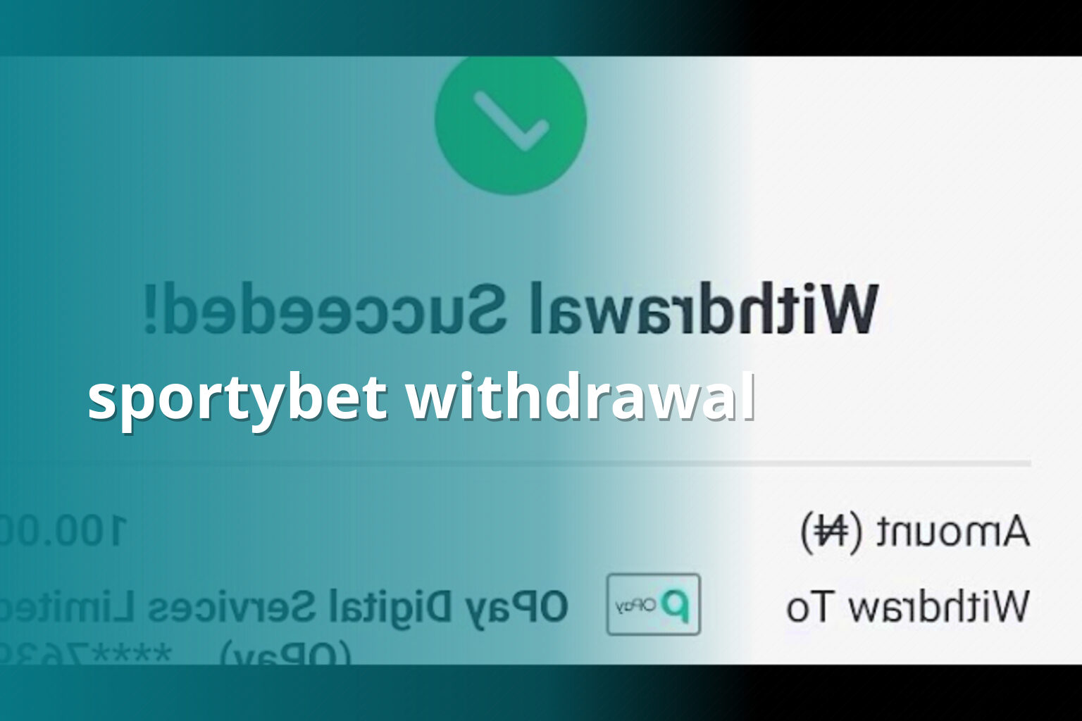 sportybet withdrawal - gaming_brand