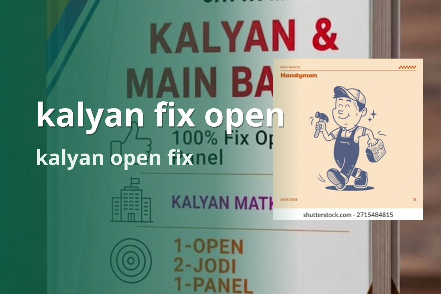 kalyan fix open - matka_satta