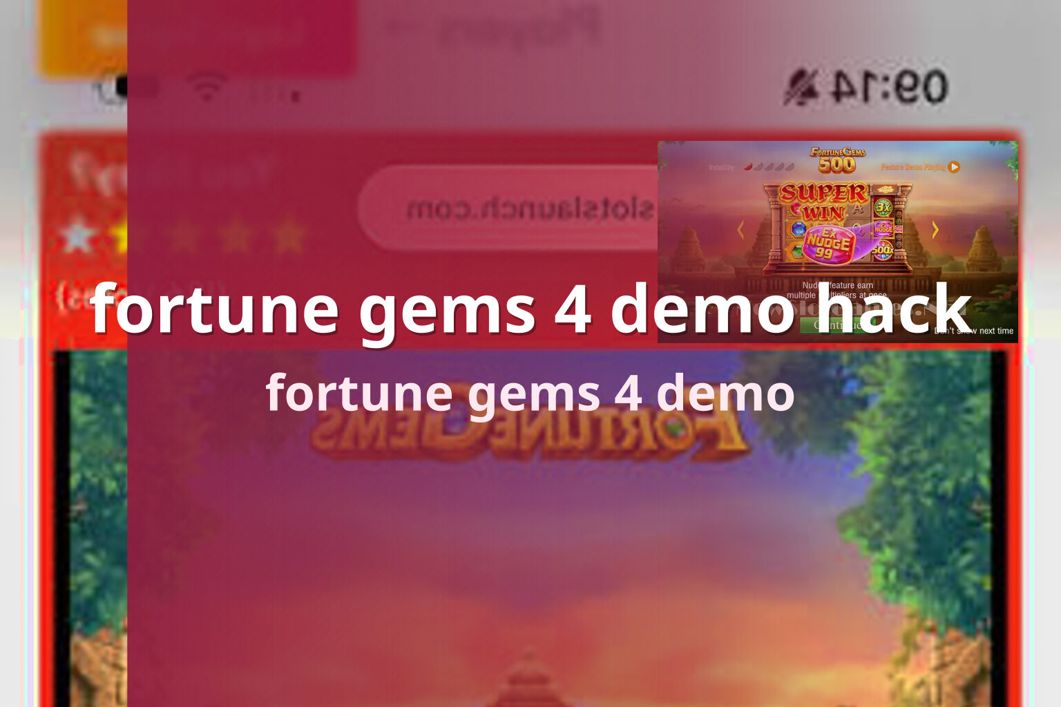 fortune gems 4 demo hack - slots