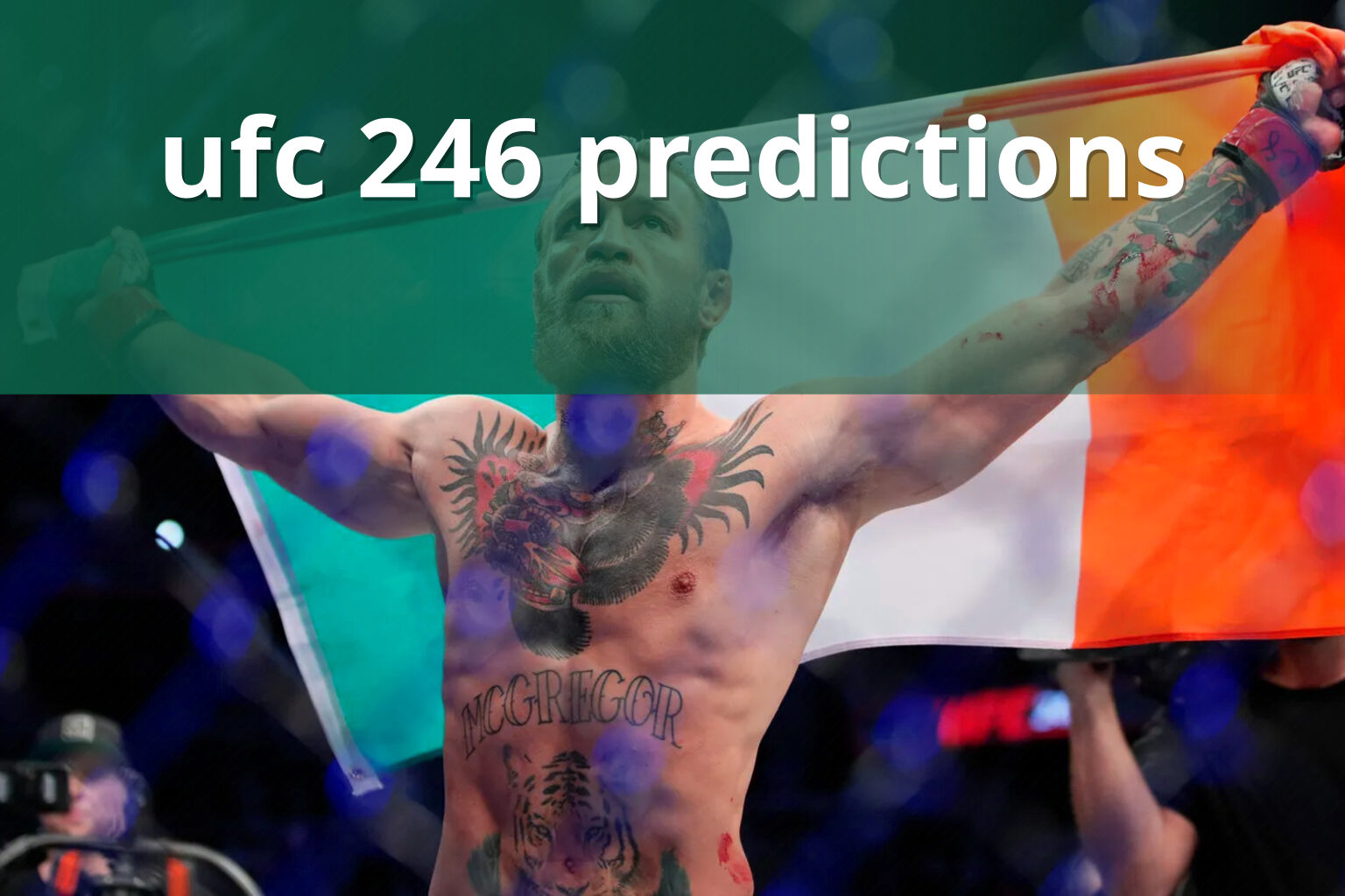 ufc 246 predictions - sportsbook