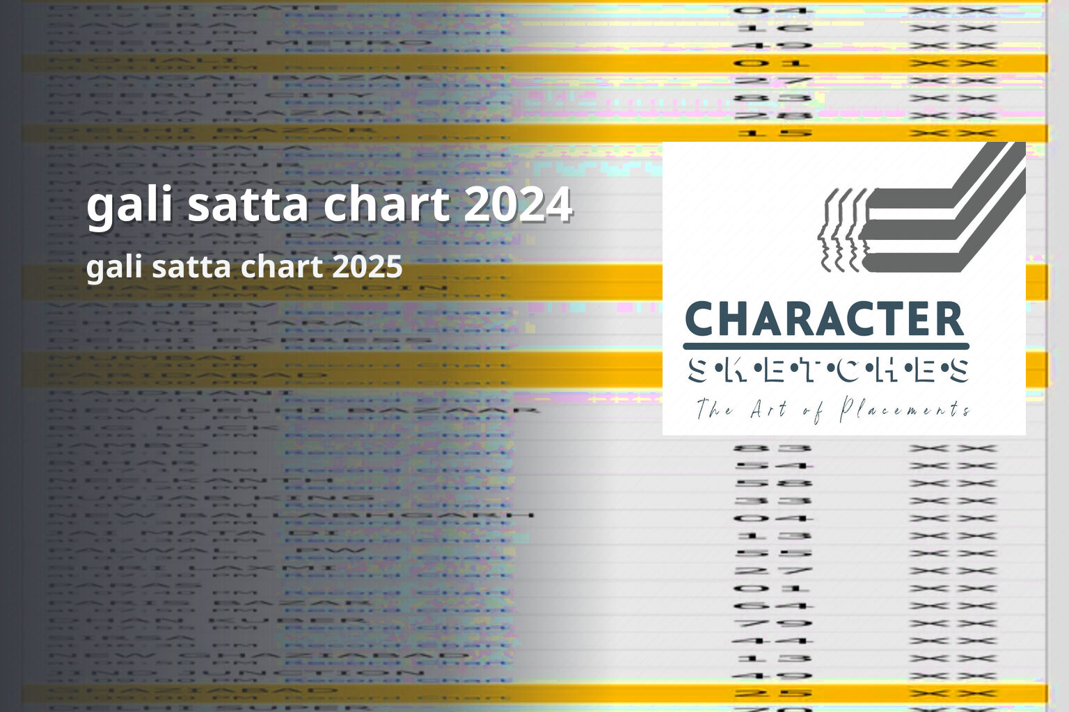 gali satta chart 2024 - matka_satta