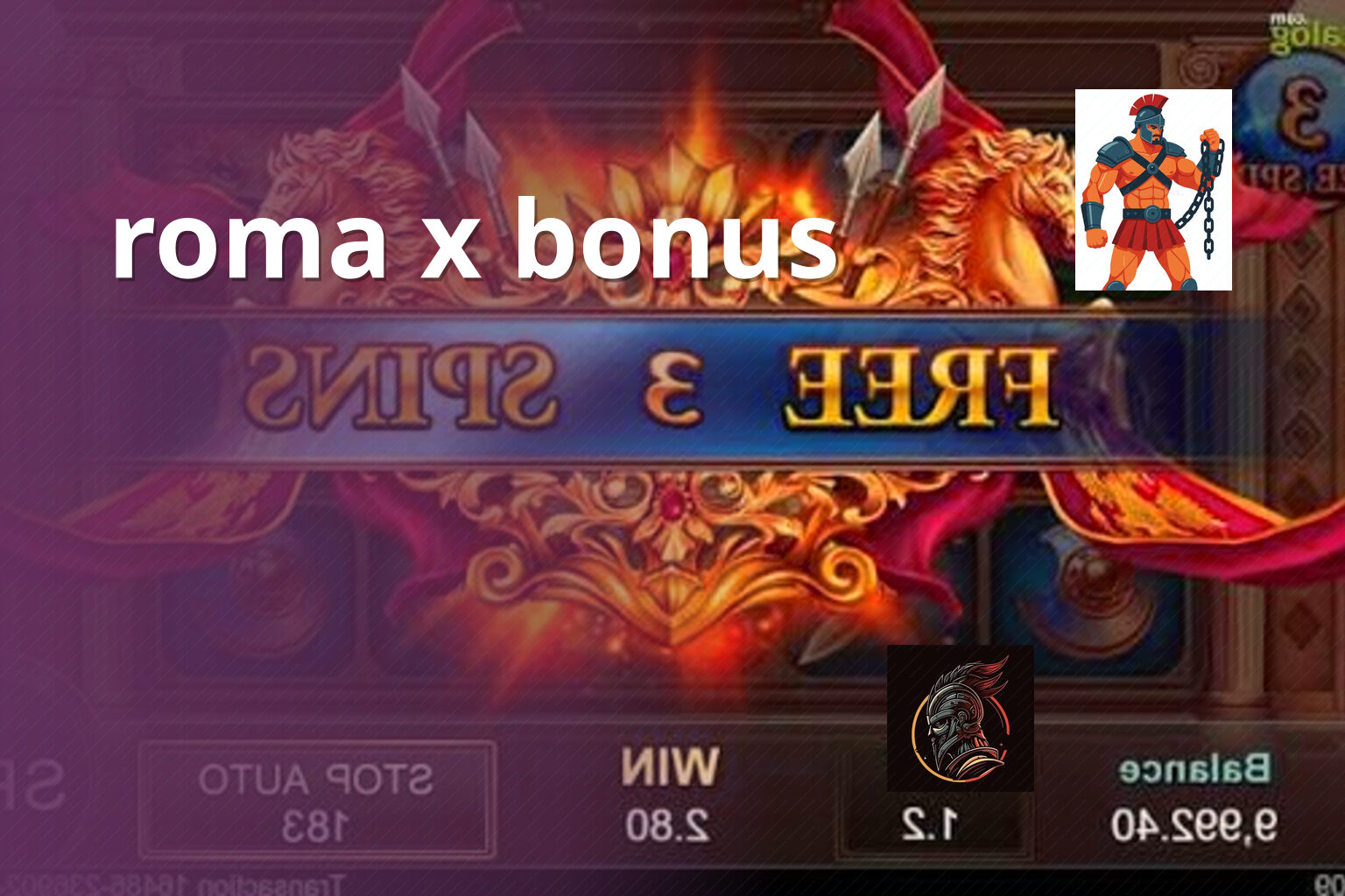 roma x bonus - slots
