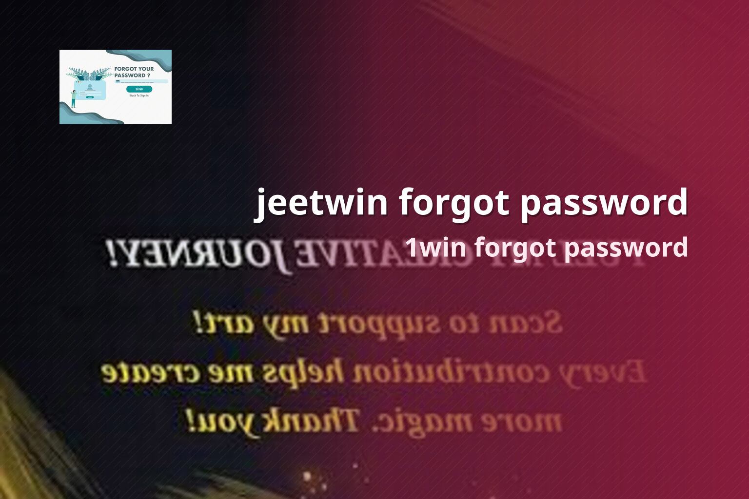 jeetwin forgot password - gaming_brand