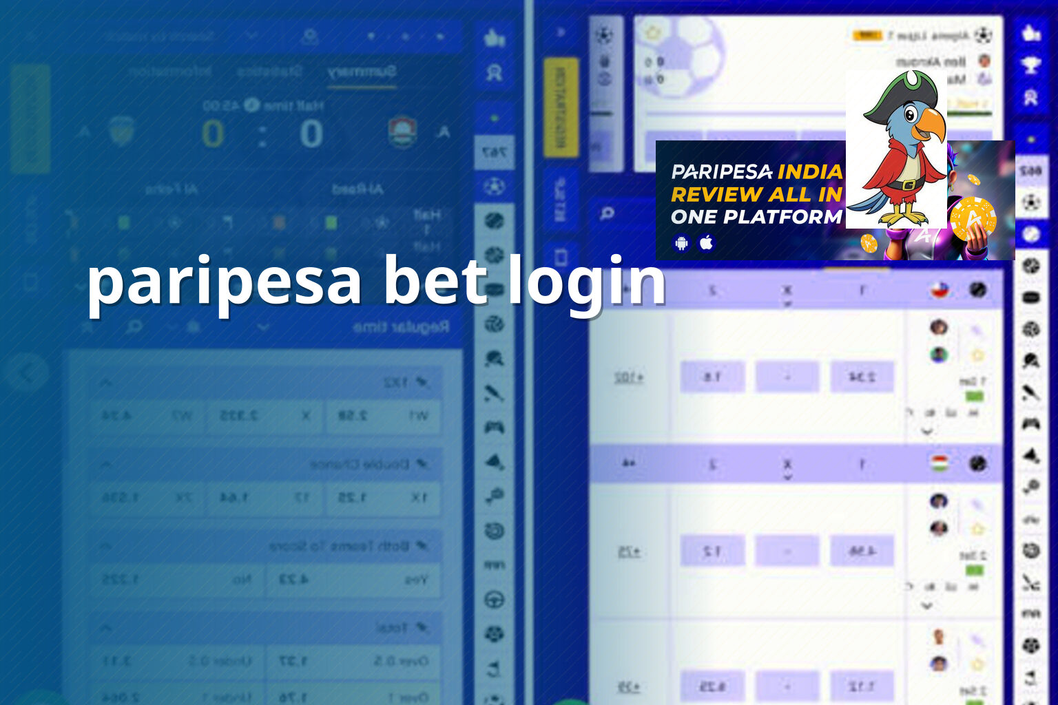 paripesa bet login - gaming_brand