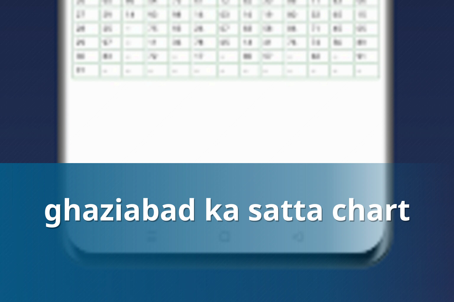 ghaziabad ka satta chart - matka_satta