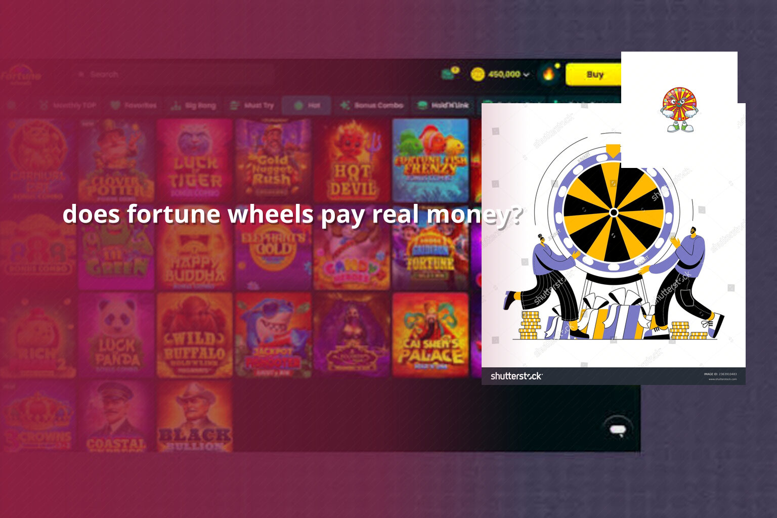 does fortune wheels pay real money? - slots