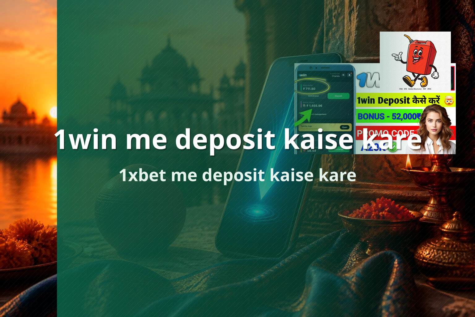 1win me deposit kaise kare 1xbet me deposit kaise kare