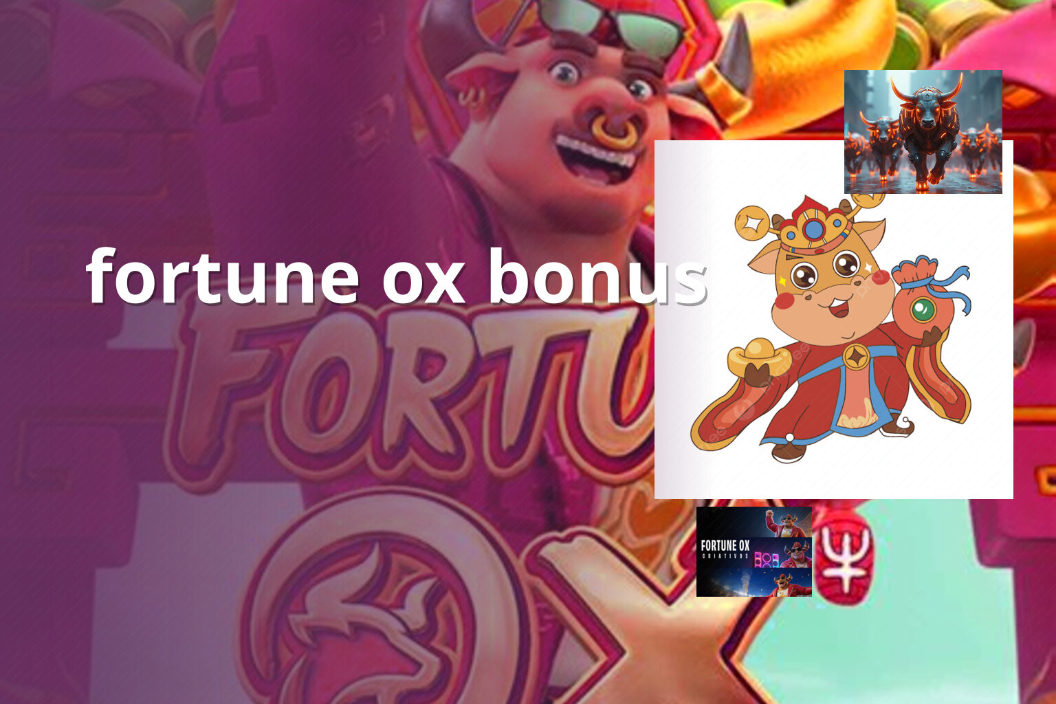 fortune ox bonus - slots